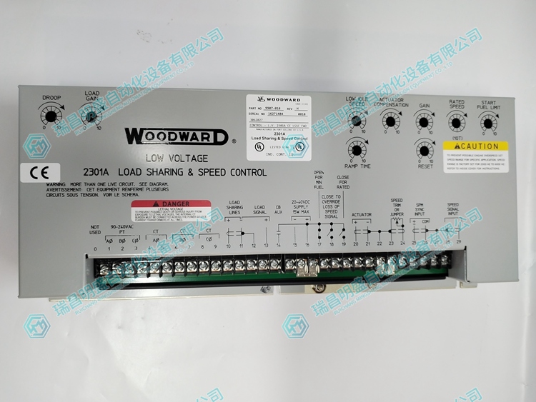  woodward 2301A 9907-018调速控制器 